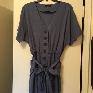 Blue Jumpsuit